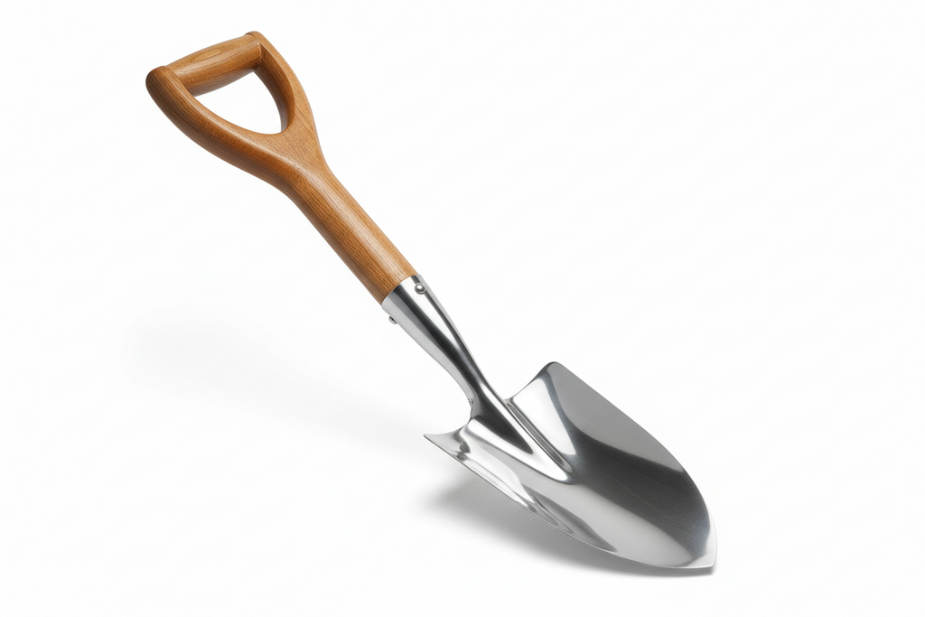metal garden spade